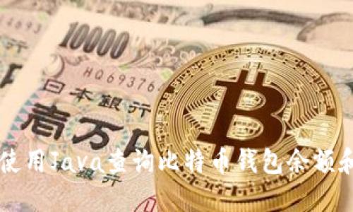 如何使用Java查询比特币钱包余额和交易